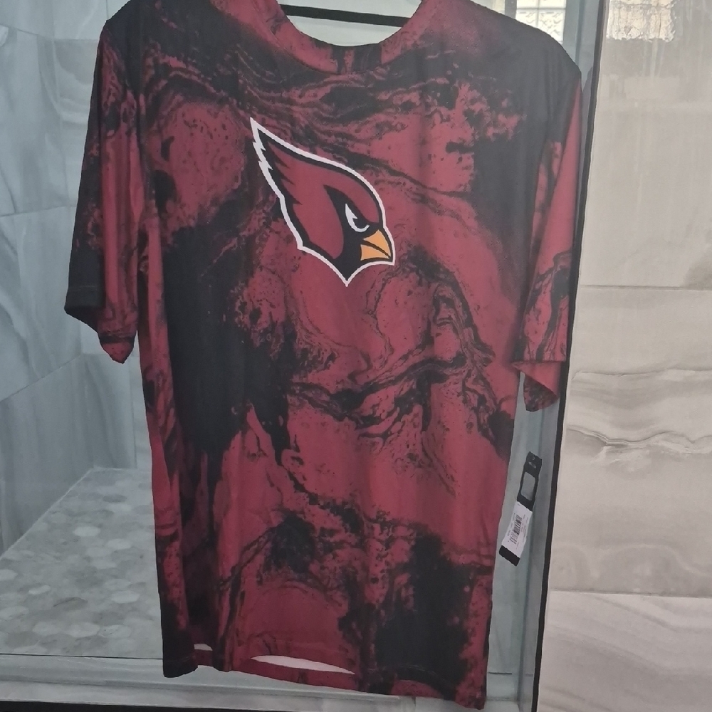 NFL Red and Black Graphic Tee